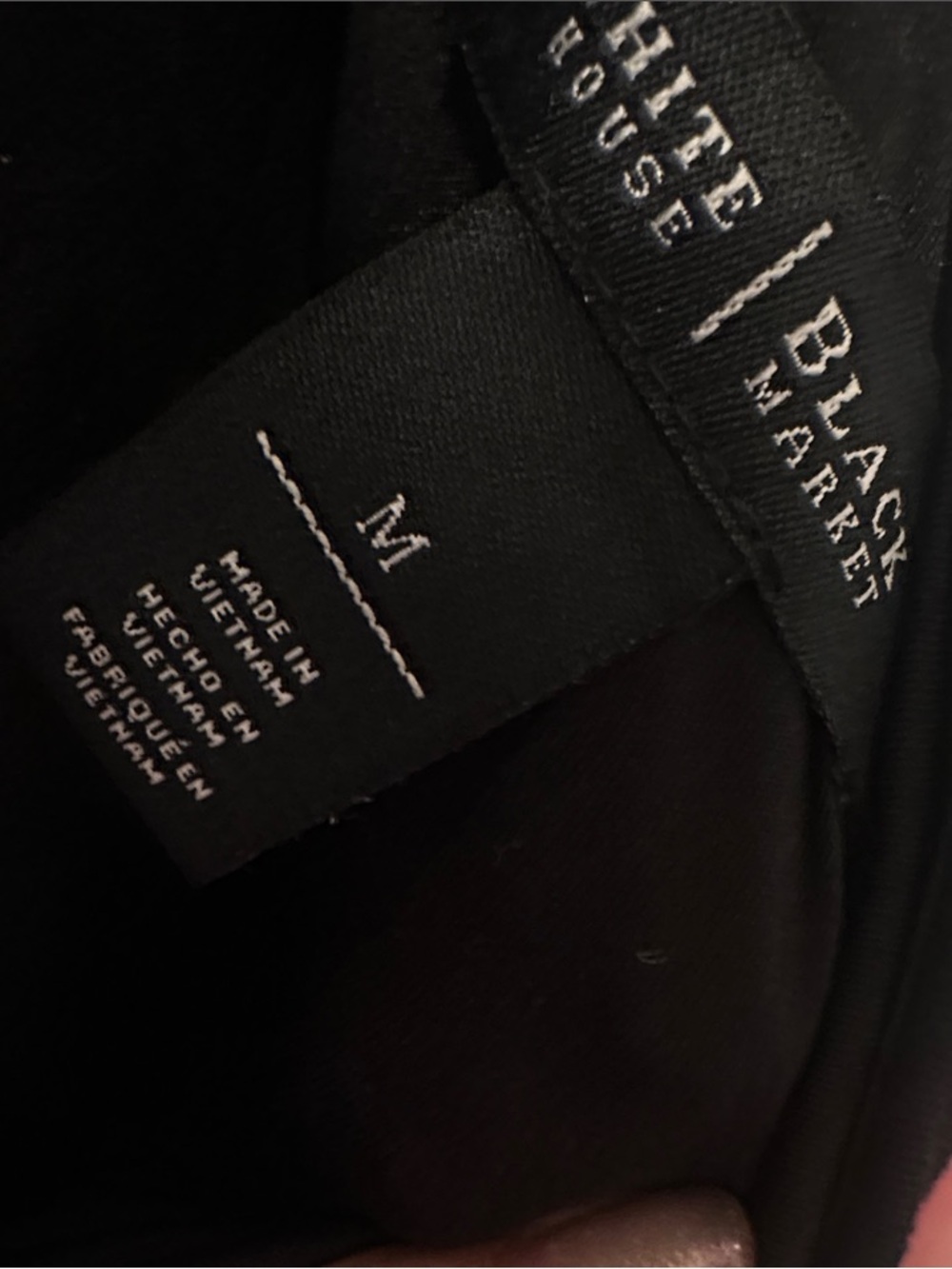 White House Black Market Black and White Striped Maxi Dress - Picture 6 of 6